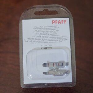 PFAFF 1/4" RIGHT EDGE GUIDE IDT PATCHWORK QUILTING SEWING MACHINE #820924096
